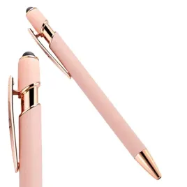 dlugopis-metalowy-tusz-czarny-touch-pen-soft-touch-pudrowy-roz-dl04