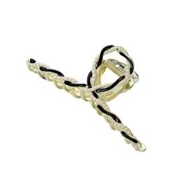 spinka-do-wlosow-klamra-xl-zlota-metalowa-z-czernia-i-perelkami-11cm-sp233