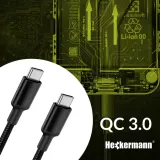 kabel-usb-c-c-3a-heckermann-610cc-kolor-czarny