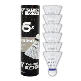 lotki-do-badmintona-talbot-torro-tech-350-medium-6-szt-biale