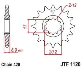 zebatka-przednia-jt-jtf1120-15-600m15-silnik-am6-stalowa-wytrzymala