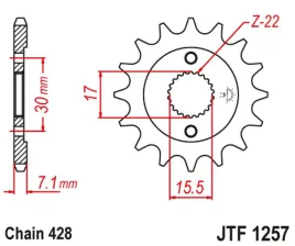 zebatka-przednia-jt-jtf1257-14-332m-14-honda-cr80-85-stalowa-wytrzymala