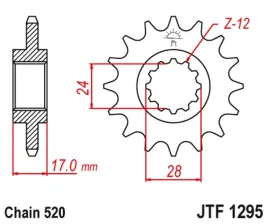 zebatka-przednia-jt-jtf1295-15-295m-15-honda-cbr-600-f2-f3-stalowa