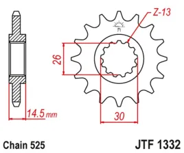 zebatka-przednia-jt-jtf1332-16-honda-cb-750f2-stalowa-wytrzymala-mocna