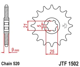 zebatka-przednia-jt-jtf1502-13-kawasaki-kxt-250-stalowa-wytrzymala
