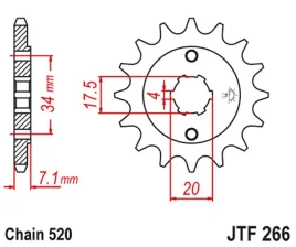 zebatka-przednia-jt-jtf266-14-honda-cr-125-stalowa-wytrzymala-mocna