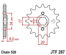 zebatka-przednia-jt-jtf287-15-honda-crf-230l-xl-250r-stalowa-wytrzymala