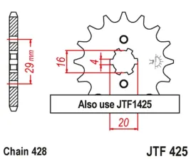 zebatka-przednia-jt-jtf425-16-suzuki-ts-125r-rv-125-stalowa-wytrzymala