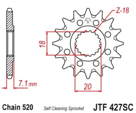 zebatka-przednia-jt-jtf427-13sc-suzuki-rm-125-rmz-250-stalowa-wytrzymala