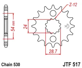 zebatka-przednia-jt-jtf517-15-kawasaki-zzr-1200-1400-stalowa-wytrzymala