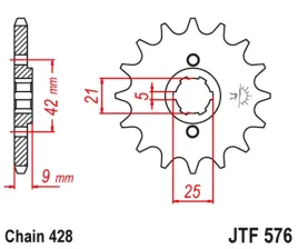 zebatka-przednia-jt-jtf576-18-yamaha-xt-350-stalowa-wytrzymala-mocna