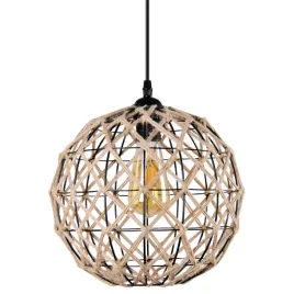 sanico-umea-1xe27-lampa-wiszaca-czarno-bezowa-316523