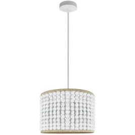 sanico-ribe-1xe27-lampa-wiszaca-bialo-bezowa-315847