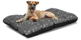 legowisko-dla-psa-poduszka-prestige-100x70-cm-wodoodporna-kosci-srebrne