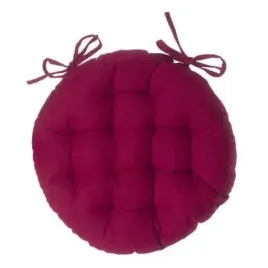 poduszka-na-krzeslo-38cm-okragla-czerwona
