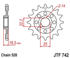 zebatka-przednia-jt-jtf742-14-ducati-848-1098-1198-stalowa-wytrzymala