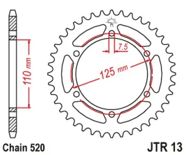 zebatka-tylna-jt-jtr1304-44zbk-honda-cbr-600f-stalowa-wytrzymala-mocna