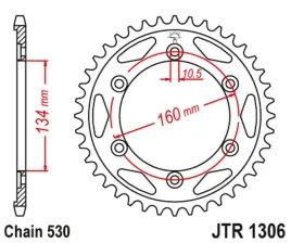 zebatka-tylna-jt-jtr1306-40zbk-honda-cbr-1000-rr-vtr-1000sp1-sp2-stalowa