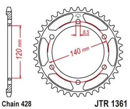 zebatka-tylna-jt-jtr1361-50-honda-xlr-250-baja-stalowa-wytrzymala