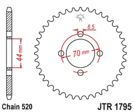 zebatka-tylna-jt-jtr1795-24-suzuki-lt80-quadsport-stalowa-wytrzymala