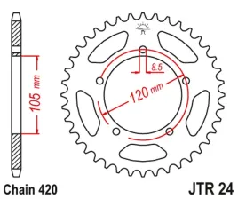zebatka-tylna-jt-jtr24-55-3565m-55-aprilia-50rx-50sm-stalowa-wytrzymala