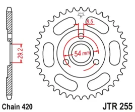 zebatka-tylna-jt-jtr255-35-honda-z-50-monkey-stalowa-wytrzymala-mocna