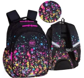 plecak-coolpack-dziewczecy-trzykomorowy-do-kl-1-4-gwiazdki-galaxy-konfetti