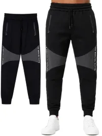 spodnie-meskie-dresowe-czarne-klasyczne-wiazane-zapinane-kieszenie-wygodne
