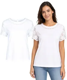 t-shirt-koszulka-damska-biala-jedwab-na-co-dzien-ozdobna-okragly-dekolt