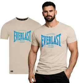 everlast-t-shirt-koszulka-meska-bezowa-sportowa-100percent-bawelna-klasyczna-logo