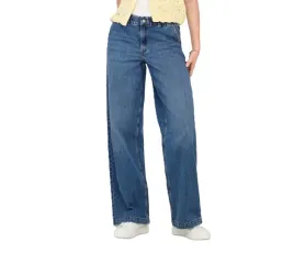 only-damskie-spodnie-jeansy-wide-leg-luzne-niebieskie-bawelniane-jeans