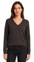 only-sweter-damski-brazowy-stylowy-klasyczny-sweterek-dlugi-rekaw-bez-logo