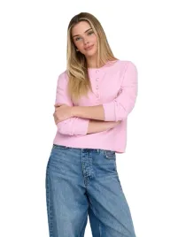 only-sweter-damski-rozowy-rozpinany-welniany-sweterek-klasyczny-luzny