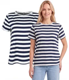 t-shirt-damski-koszulka-granatowa-w-paski-okragly-dekolt-wygodna-basic