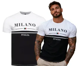 t-shirt-koszulka-meska-z-nadrukiem-biala-czarna-bawelniana-klasyczna-modna