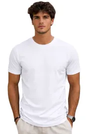 t-shirt-koszulka-meska-bawelniana-klasyczna-gladka-biala-basic-bluzka