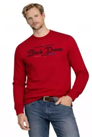 bluza-meska-czerwona-bawelniana-logo-bez-kaptura-bawelna-sportowa-nadruk