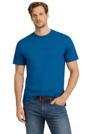 t-shirt-koszulka-meska-3052-niebieska-bawelniana-basic-bawelna-prezent