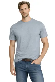 t-shirt-koszulka-meska-3052-szara-klasyczna-krotki-rekaw-okragly-dekolt