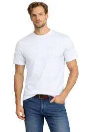 t-shirt-koszulka-meska-3052-biala-bawelniana-basic-krotki-rekaw-bawelna