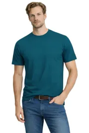 t-shirt-koszulka-meska-3052-turkusowa-prezent-bawelna-na-co-dzien-basic
