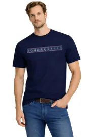 t-shirt-koszulka-meska-3030-granatowy-bawelniana-granatowa-z-nadrukiem