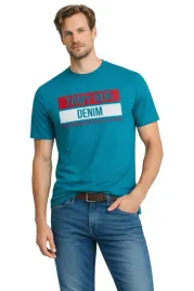 t-shirt-koszulka-meska-3019-turkusowy-bawelniana-wygodna-turkusowa-modna