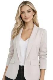 marynarka-damska-id9234-kremowa-elegancka-narzutka-drapowane-rekawy