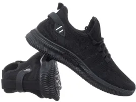 buty-meskie-w24001-sportowe-sneakersy-klasyczne-czarne-lekkie-do-pracy