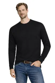 bluza-meska-68b2001-3-czarna-bawelniana-bez-kaptura-okragly-dekolt-basic