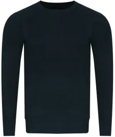 sweter-meski-s8750-granatowy-bawelniany-klasyczny-okragly-dekolt-wygodny
