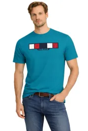 t-shirt-koszulka-meska-3006-turkusowy-bawelniana-wygodna-turkusowa-modna