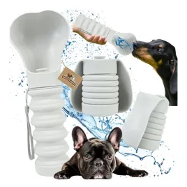 bidon-dla-psa-na-wode-silikonowy-skladany-z-miska-turystyczna-butelka-550ml