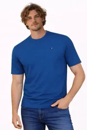t-shirt-koszulka-meska-30-ciemnoniebieska-bawelniana-basic-okragly-dekolt